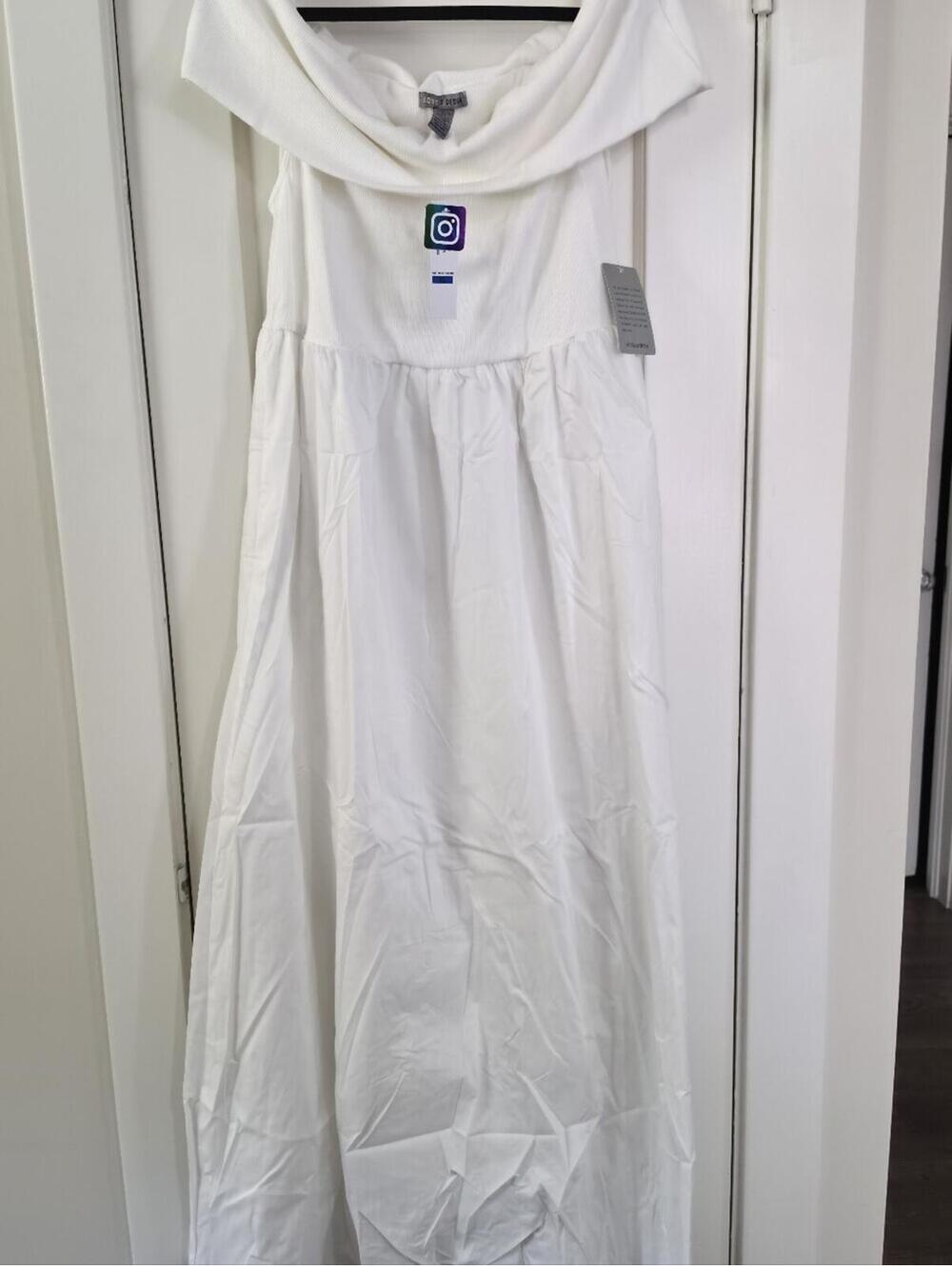 Love By Design White Off-the-Shoulder Maxi Dress - Picture 5 of 13